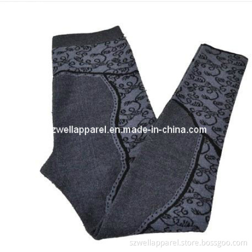 Man's Knitted Print Knitting Pants (SZWA-0202)